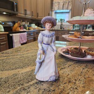 Home Interiors Woman Figurine